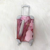 colorful mini suitcase lashes set free mirror